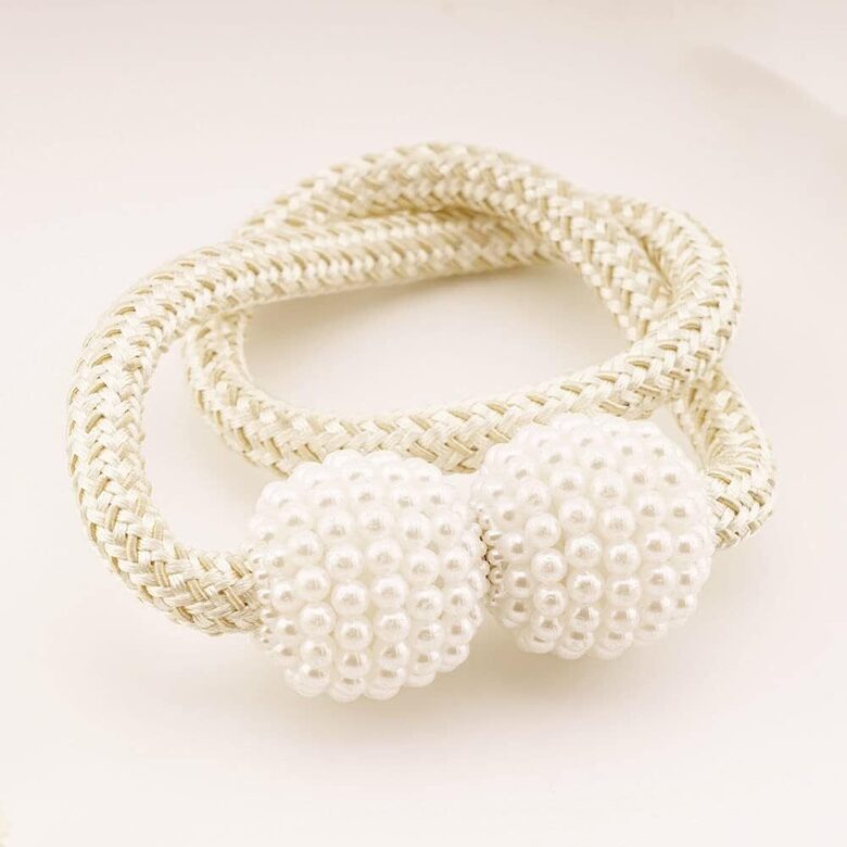 2 пары магнитных завязок для штор, магнитные зажимы для штор