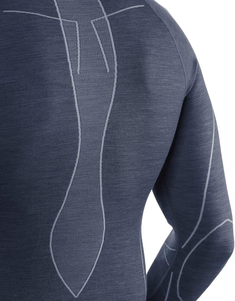 FALKE Wool-Tech, thermal shirt, light blue, size XXL