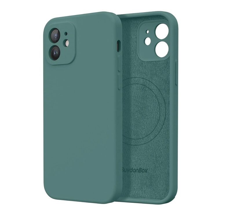 Защитный чехол для телефона Apple iPhone 12 6,1 дюйма, зеленый.