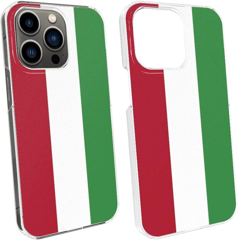 Чехол для телефона case Apple iPhone 13 Pro с венгерским флагом.