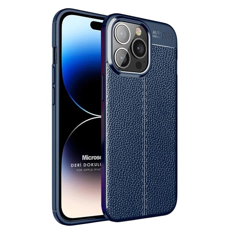 Защитный чехол для телефона case Apple iPhone 14, синий.