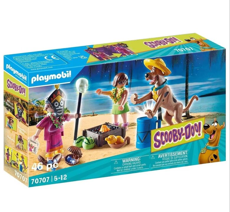 Конструктор Playmobil Lego Scooby Doo! Скуби-Ду! Приключения с колдуном, 70707, 46 деталей