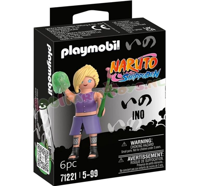 Playmobil lego constructor figurine Naruto Shippuden Ino, 71221, 6 pcs