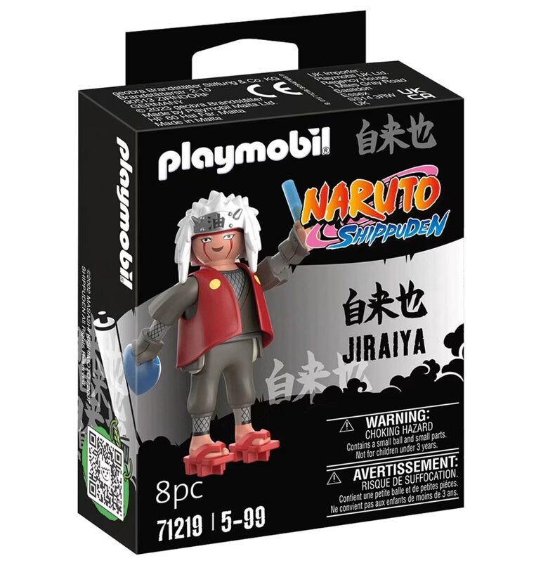 Playmobil lego constructor figurine Naruto Shippuden Jiraiya, 71219, 8 pcs