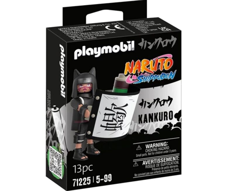 Playmobil lego constructor figure Naruto Shippuden Kankuro, 71225, 13 pcs