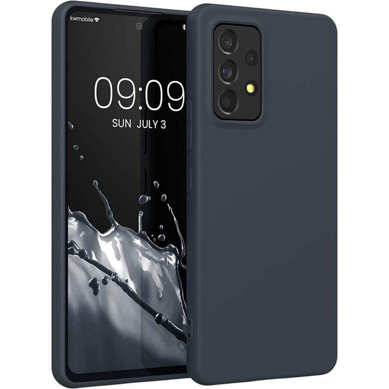 Чехол для телефона, черный резиновый для case Samsung Galaxy A53 5G