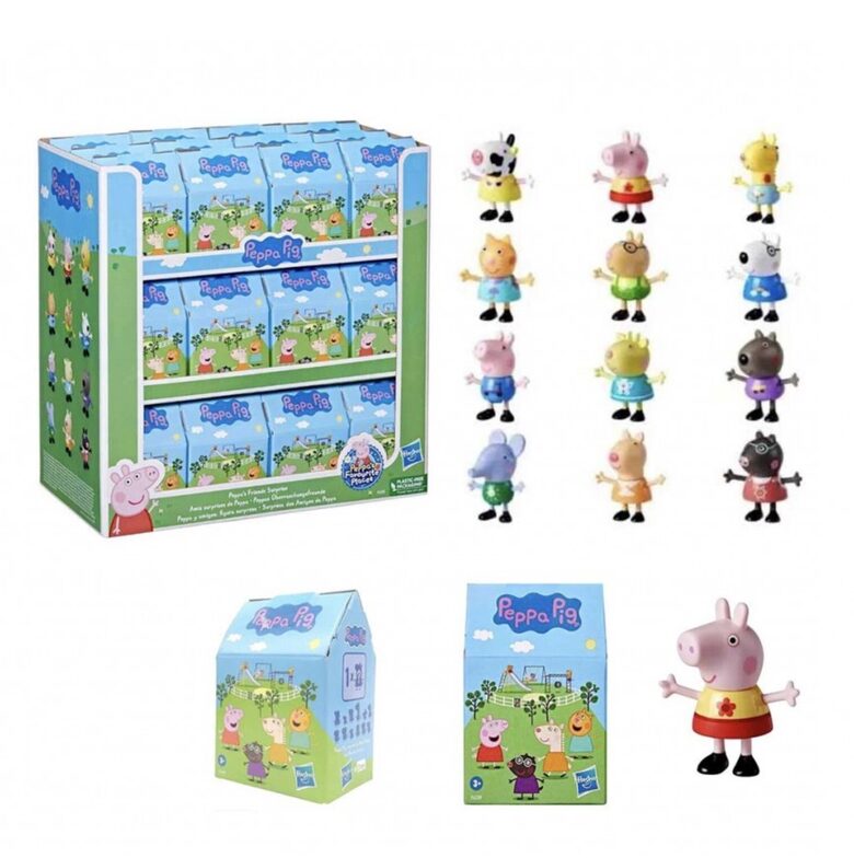 Сюрприз для друзей Peppa Pig, фигурка Свинка Пеппа, 1 из 12 коллекционных фигурок
