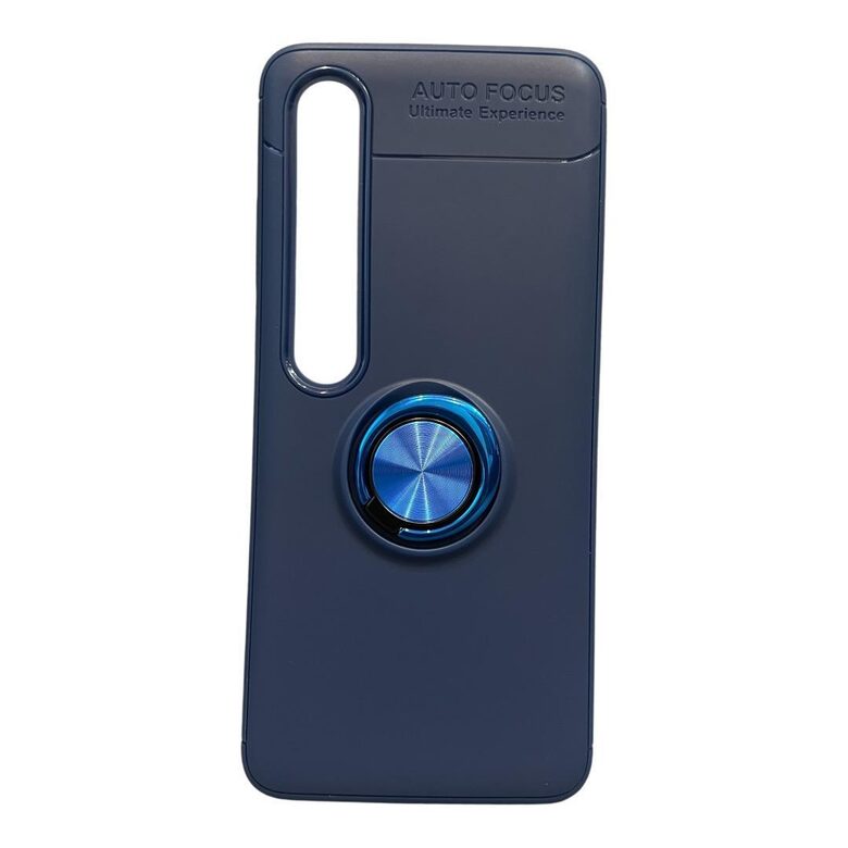 Telefona aizsarg maciņš, vāciņš case Xiaomi 10/10 Pro, zils, magnētisks, ar gredzenu