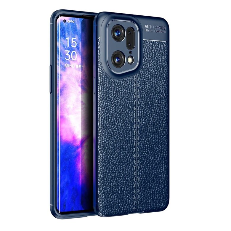 Защитный чехол для телефона Oppo Find X5 Pro, синий
