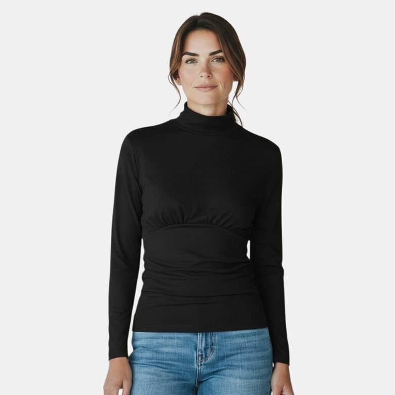 BodyFlirt melna blūze, izmērs XXS/XS