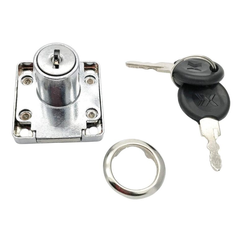 4 шт. Замок настольный для ящиков и шкафов с ключами, 22 мм, CT-138-22