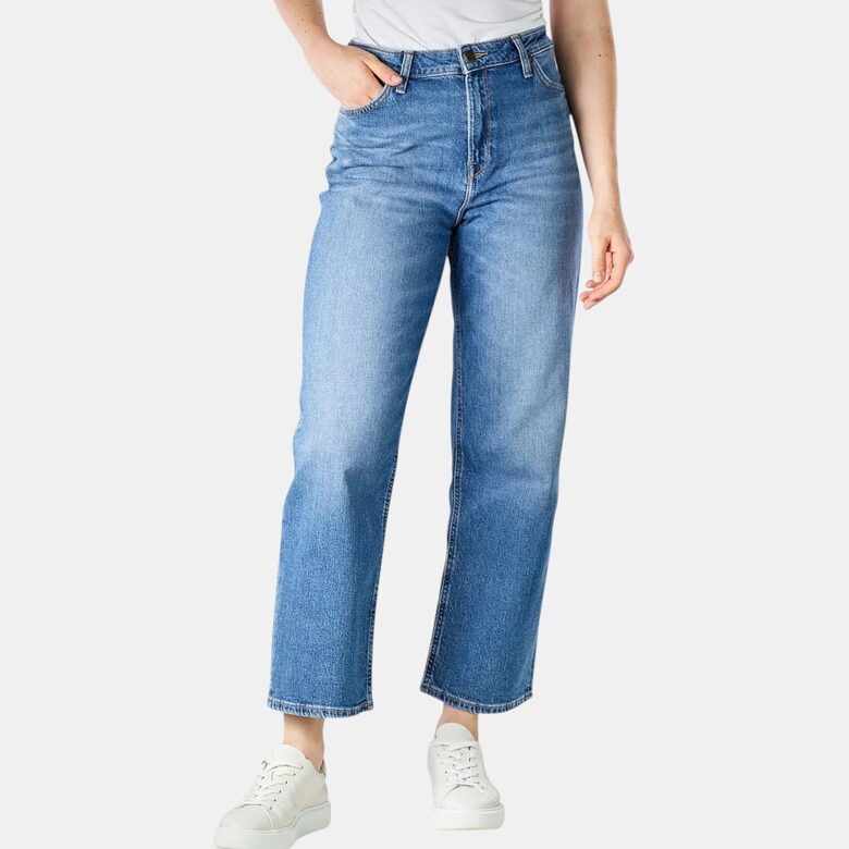 Широкие синие джинсы Lee, размер W30, L31