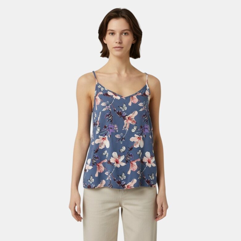 Only топ, блузка с цветами, размеры S, XL