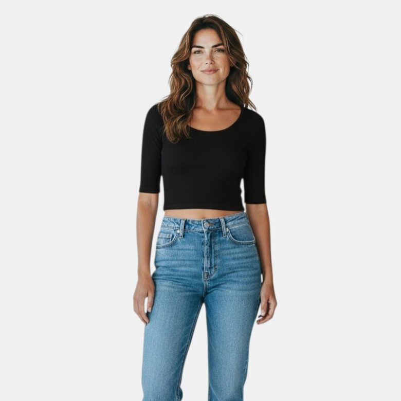 Only топ с рукавами полудлины, размер L