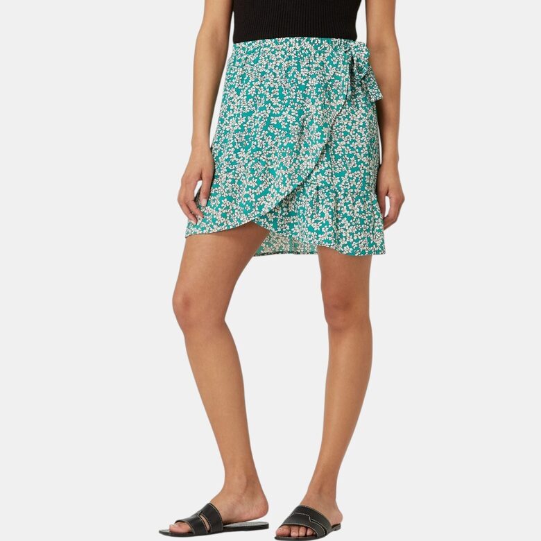 Only зеленая юбка размера XS