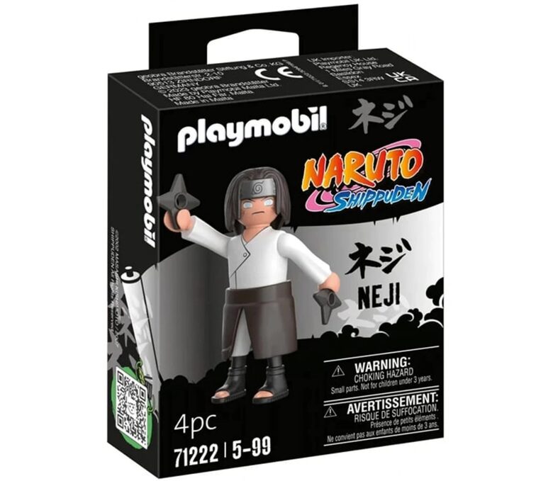 Конструктор Playmobil lego фигурка Naruto Shippuden Neji, 71222, 4 шт.