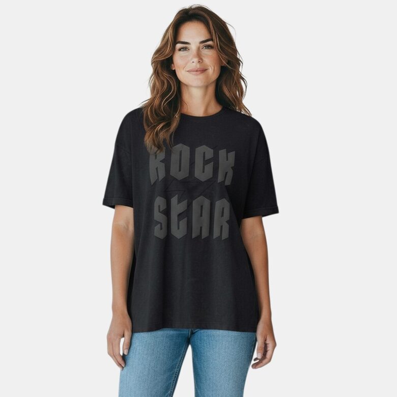 Rainbow T-krekls Rock Star, izmērs S/M