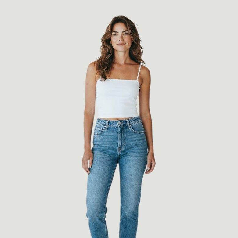 Review balts tops, izmērs L