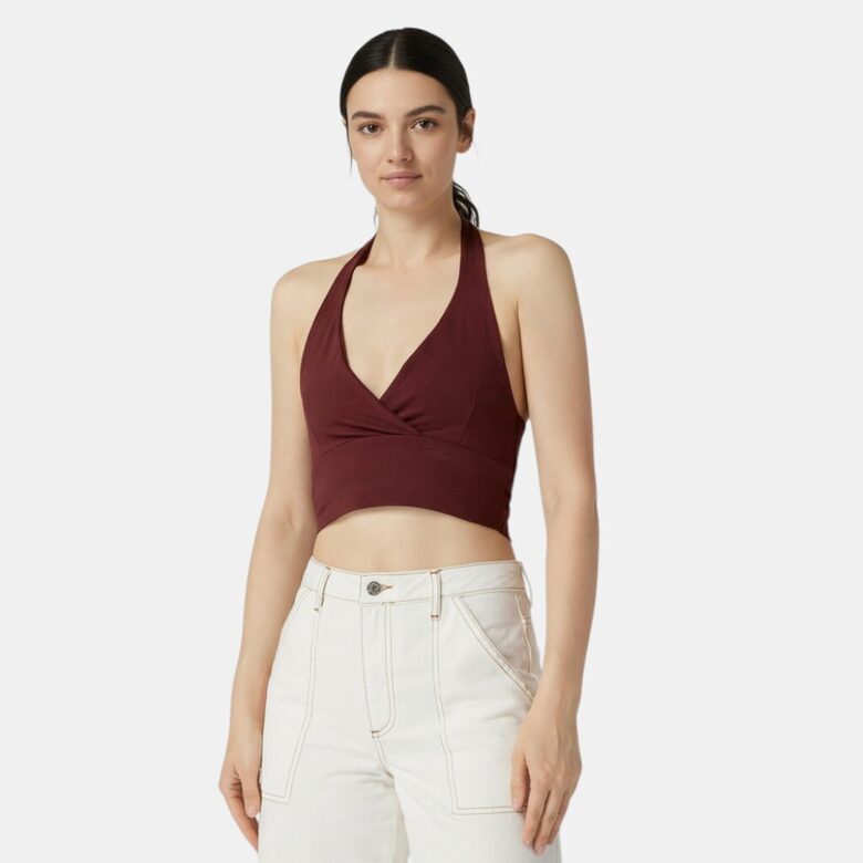 Review tumši brūns tops, izmērs M
