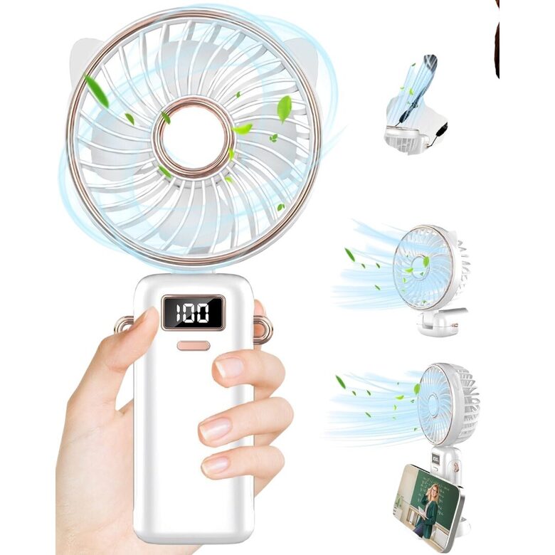 Ручной вентилятор, портативный дорожный вентилятор, мини-вентилятор