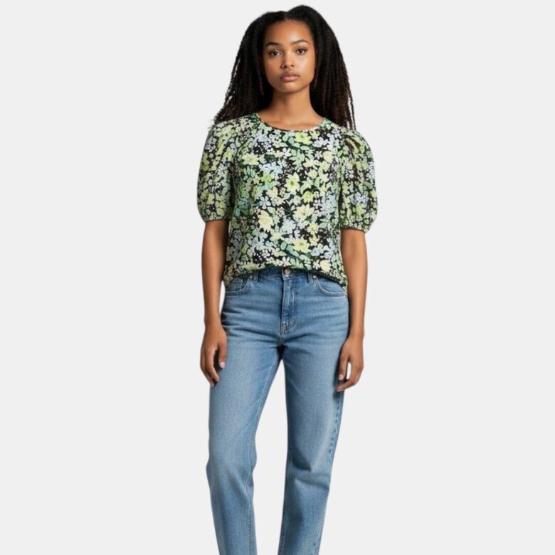 Tom Tailor Denim блузка с цветами, размеры XS, S