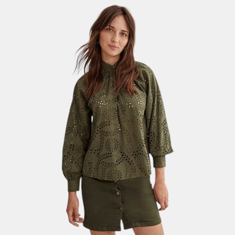 Блузка Ashbourne зеленая, размеры S и L