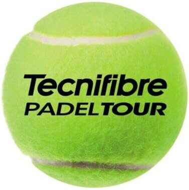 Теннисные мячи Tecnifibre Padel Tour 3 шт., лига FEP, FFT