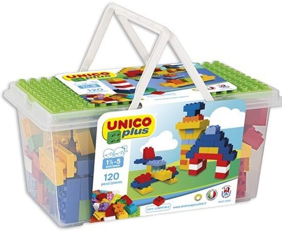 Lielie Lego kluči, Lego kluču komplekts kastītē, 120 gab