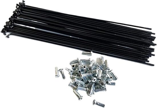 Велосипедные спицы и ниппели из высокоуглеродистой стали 13G 250 мм