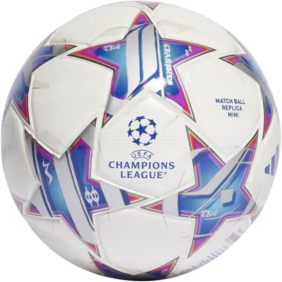 Футбольный мяч Adidas UCL Mini Group Stage IA0944, белый/синий