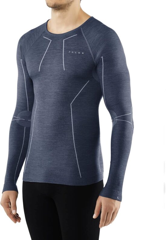 Flake Wool-Tech, терморубашка, светло-голубая, размер XXL