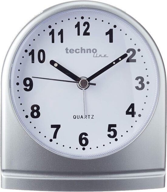 Techno Line Geneva "SL" quartz analog watch, silver