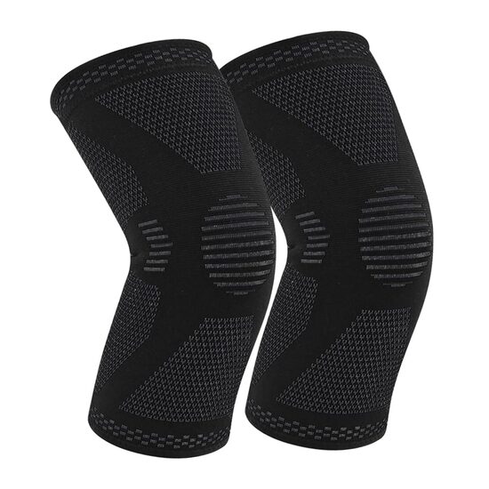 2 шт. компрессионный бинт на колено, эластичный бинт, бандаж на коленный сустав, размер M, Acwoo