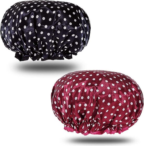 2 шт. плотная шапочка для плавания, шапочка для душа, многоразовая