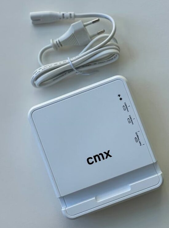 Зарядное устройство с держателем на 4 порта USB, зарядная станция, 35 Вт, белое, CMX