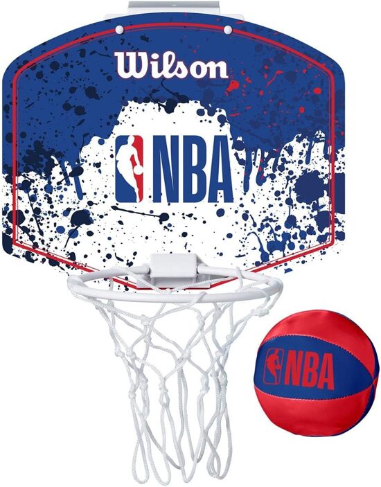 Wilson mini NBA basketbola grozs ar bumbu