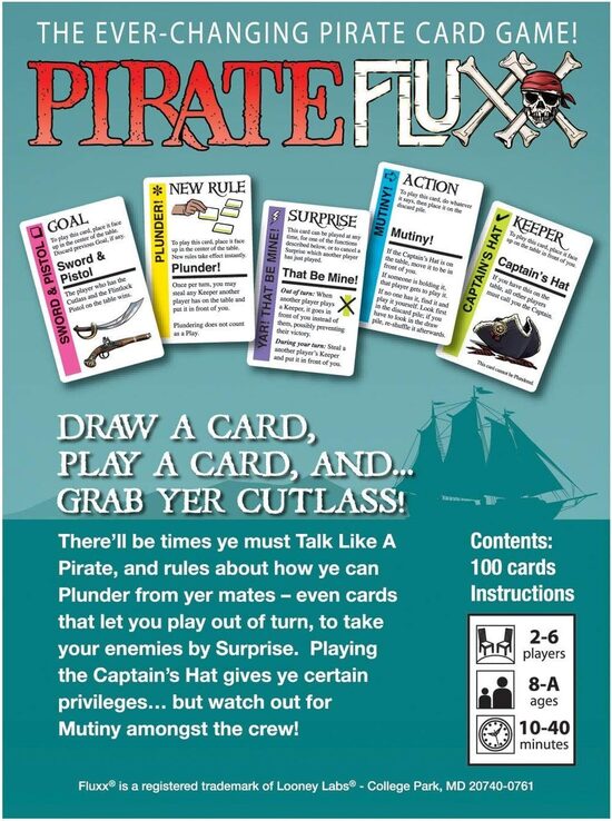 Pirate Fluxx — карточная игра