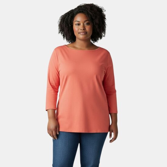 Рубашка Majestic Filatures оранжевая, размер L