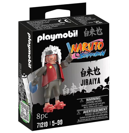 Playmobil lego constructor figurine Naruto Shippuden Jiraiya, 71219, 8 pcs