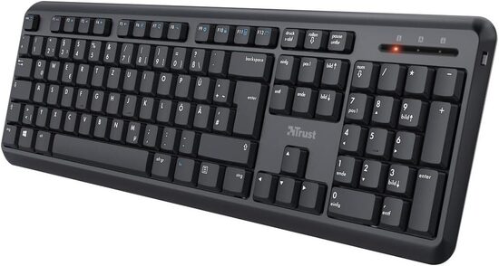 Беспроводная клавиатура и мышь Trust ODY с немецкой раскладкой QWERTZ