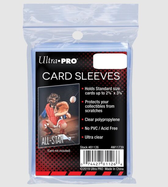 Mīksti PVC kolekcionējamo kartīšu, karšu maciņi, Ultra PRO, 76 gab