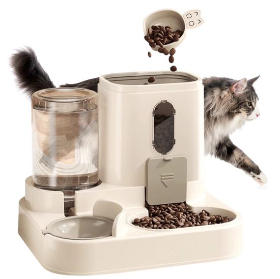 Automatic 2-in-1 Pet Bowl and Waterer