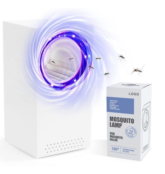 УФ-лампа от комаров, мух и других насекомых для помещений