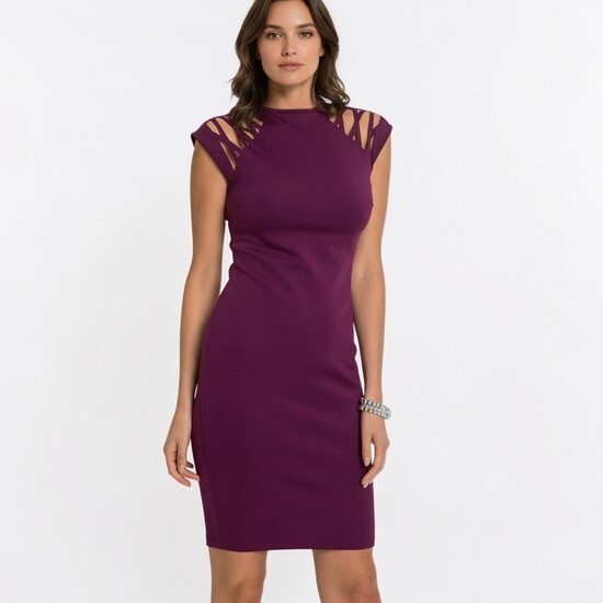 Purple dress, size XXS/XS, BodyFlirt