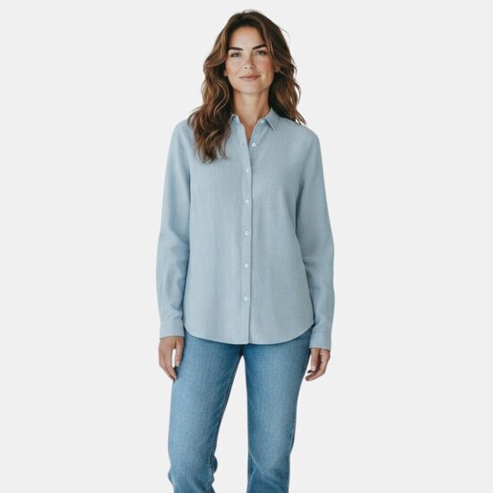 Рубашка синего цвета BPC collection, размер XL