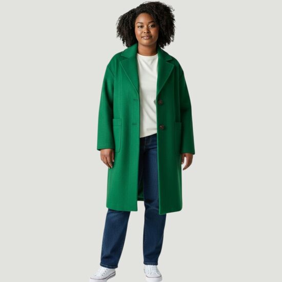 Green coat, size 4XL, BPC collection