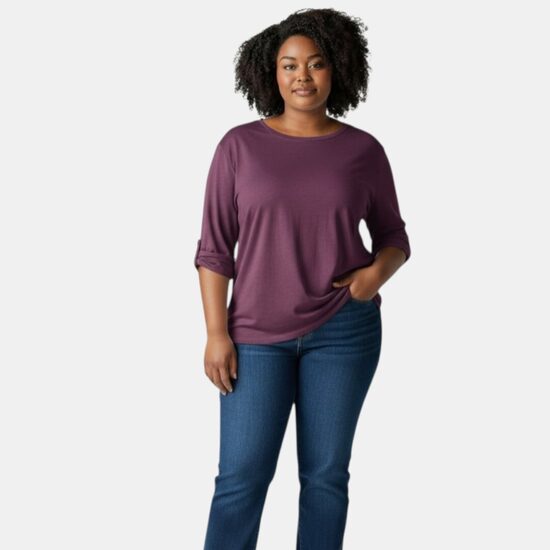 Туника фиолетовая BPC collection, размер 4XL