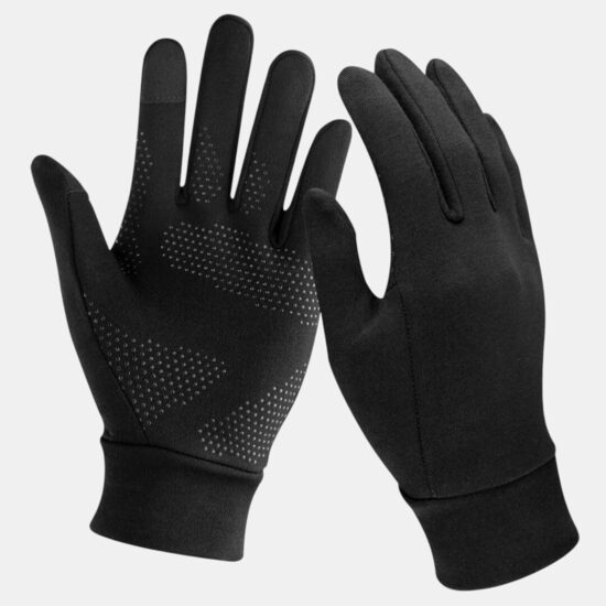 Unigear Unisex melni cimdi, sporta cimdi, Touchscreen, izmērs M