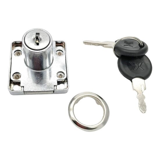 4 шт. Замок настольный для ящиков и шкафов с ключами, 22 мм, CT-138-22