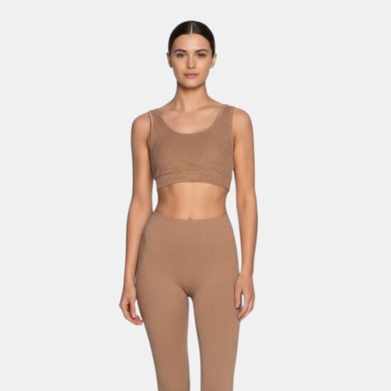 Коричневый топ Jake's Collection, размеры S, M и L